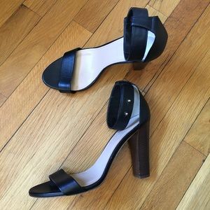 J. Crew Lanie Stacked 4" Heel